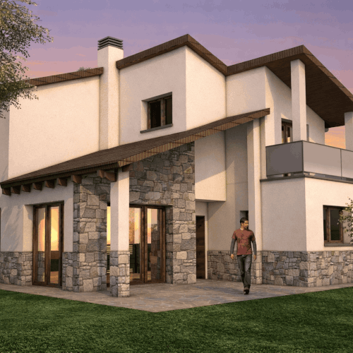 Vivienda unifamiliar en Nueno